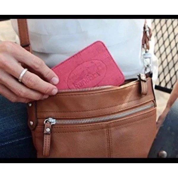 New Run Baby Ultra Thin Sport Wallet in Red - Image 2
