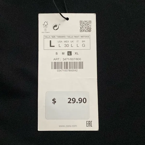 ZARA black top - Image 2