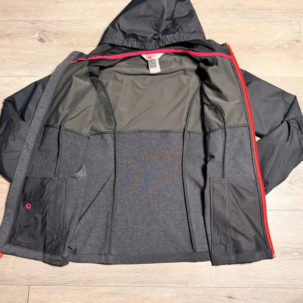 The North Face Yoga Sanctuary Hooded‎ Full Zip Jacket Large L Activewear - Image 4