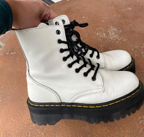 Dr. Martens White platform - Image 2