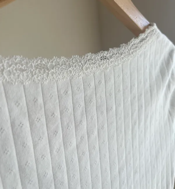White Lace T - Image 4