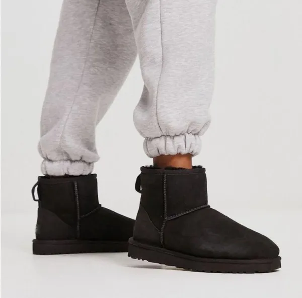 Ugg Classic Mini II Boots in Black - Image 3