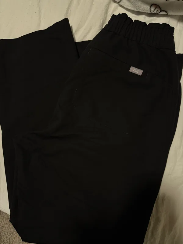 High Waisted Davia Straight Leg Scrub Pants - Image 4