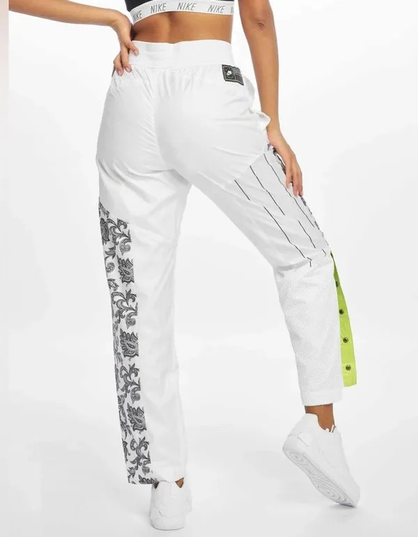 Nike Women's Woven Track Trousers Sweats Pants Joggers White/Black Size XS New - Image 4