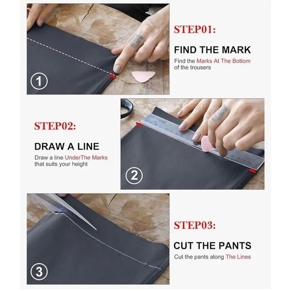 NEW Yoga Dress Pants Pockets Stretch Career Leggings Easy Hem Skinny M - Image 5