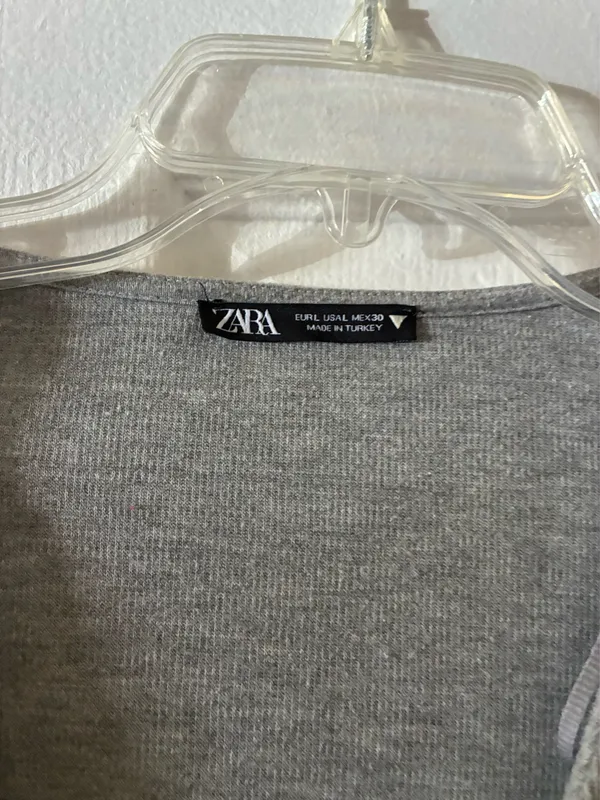Zara Cardigan Grey - Image 4