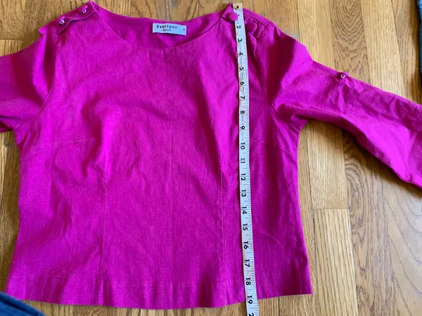 Two Piece Pants And Blouse Matching Set size M - Image 12