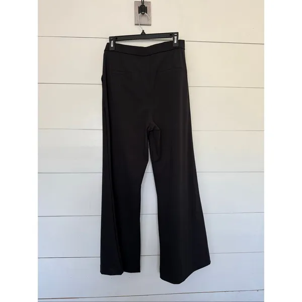 Halara Women’s Medium Black Pull on Pants Wide Leg New - Image 3