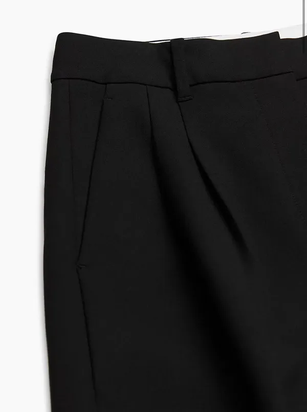 Aritzia Wilfred The Effortless Pant™ Cropped Cropped high-waisted wide-leg pants - Image 5
