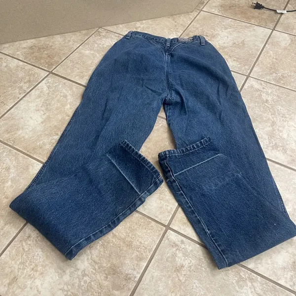 Rocky Mountain Clothing Co Vintage Western High Rise Studded Jeans 29/9 Blue USA - Image 2