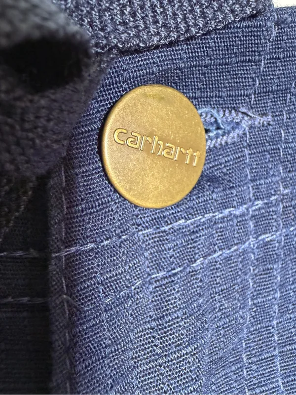 Carhartt Navy Blue Cargo Work Pants Womens XS Short - Image 3