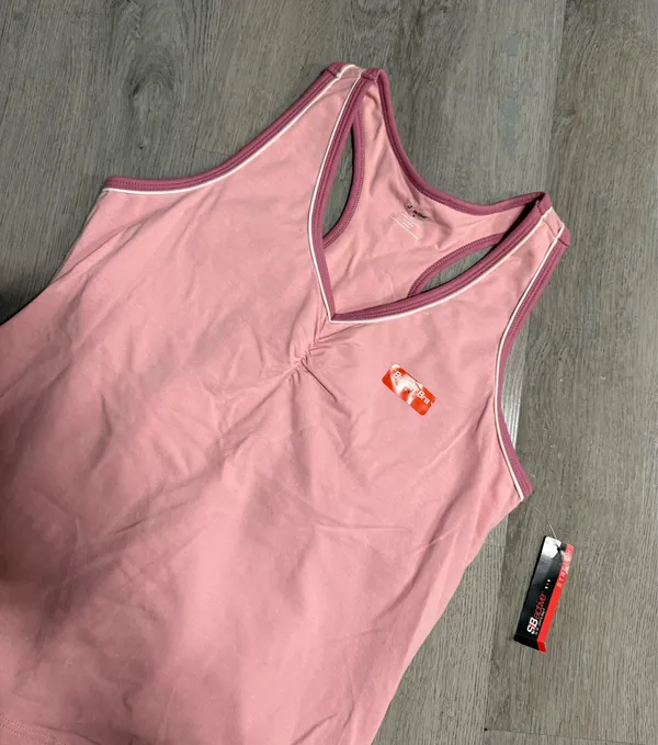 SJB active built in bra tank top Pink Size L - Image 5