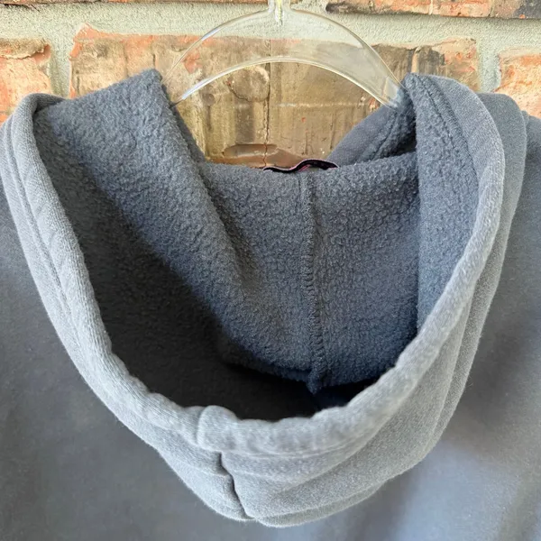 Edikted Women’s Bonney Bow Detail Hoodie Pullover Gray Pink Size XS Coquette - Image 5