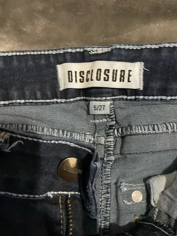 Disclosure jeans dark wash bootcut Blue Size 27 - Image 3