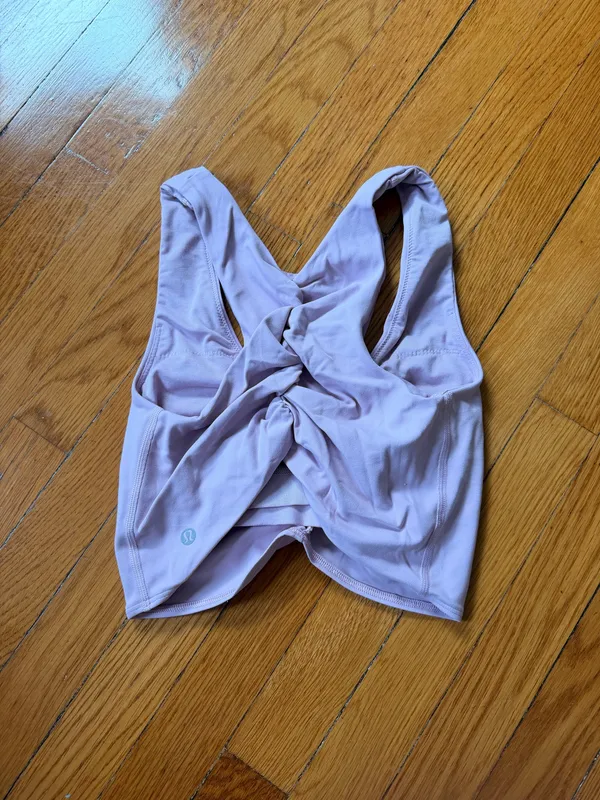 Lululemon Pale Pink Gather Tank - Image 2