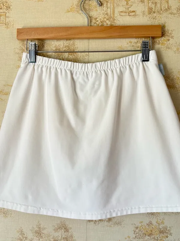 Vintage Y2K Nike Challenge Court White Tennis Skort Skirt Preppy M - Image 2