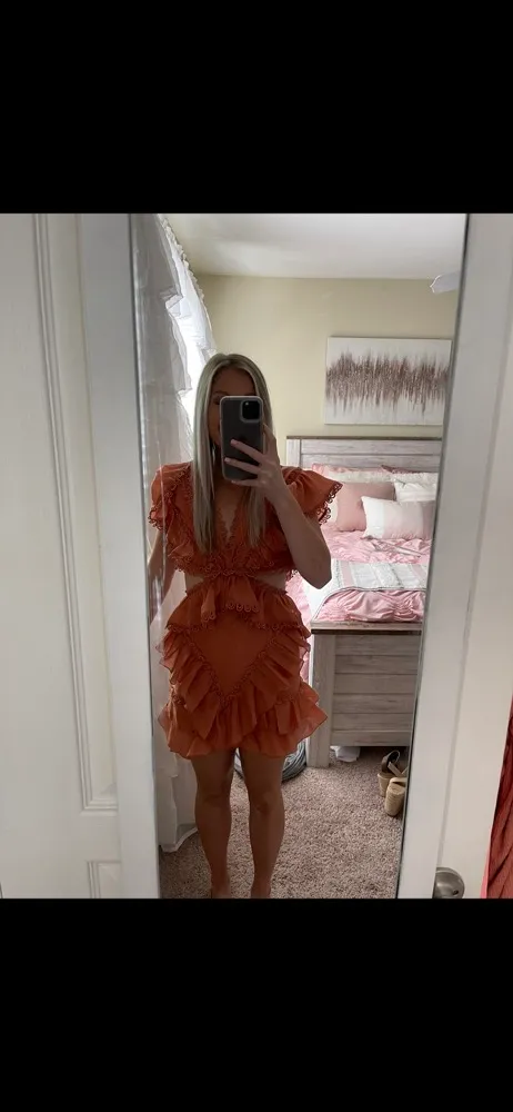 ASOS Ruffle Dress - Image 3