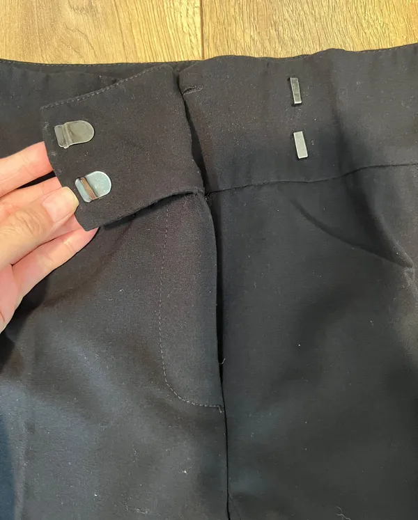 Black Pants Size 4 - Image 3