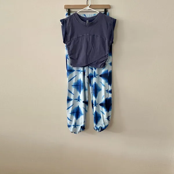 NWOT Free People Movement Hot Shot Crossover Printed Set - Image 5