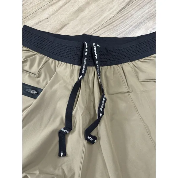 Alphalete Women’s Infinity Studio Pants - Taupe, Size Small - Image 9