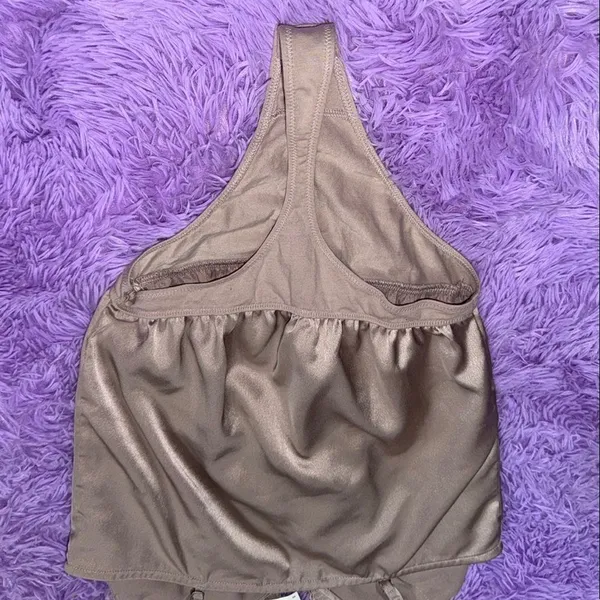 Abercrombie Elegant Cream Lace Bodysuit - Image 6