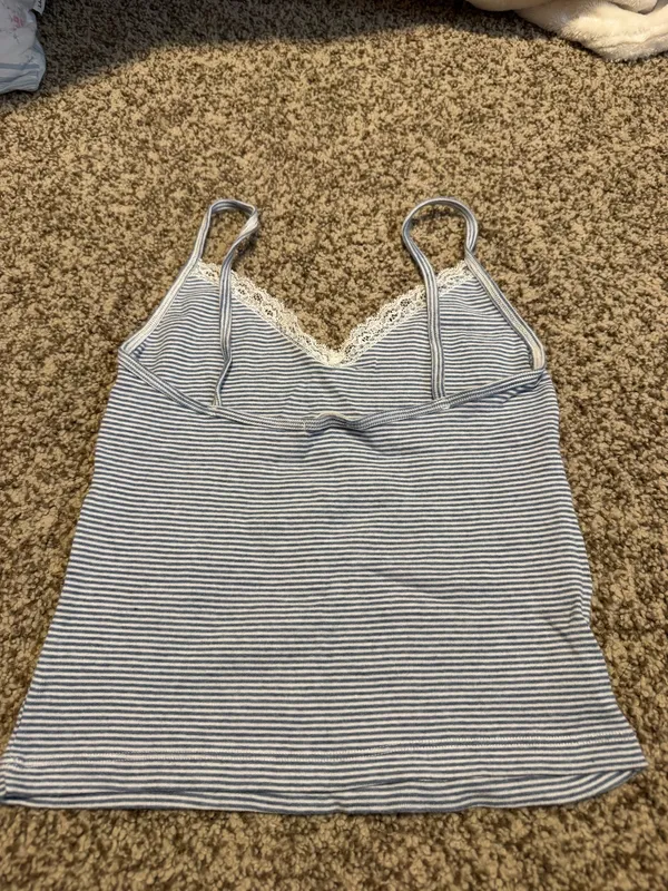 Brandy Melville Striped Tank Top - Image 2