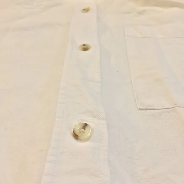 Kotn women’s white button up long sleeve small - Image 2