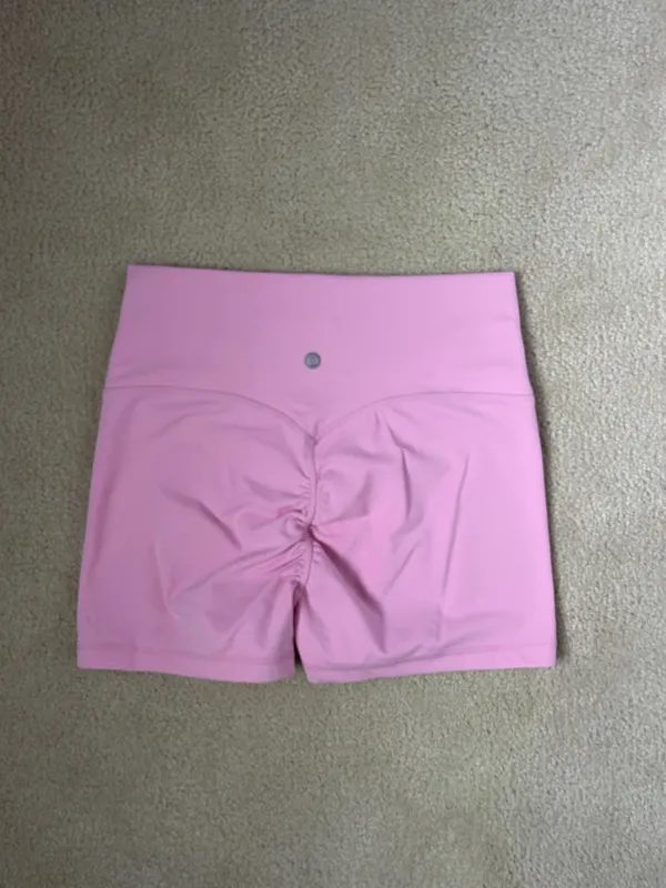 Amazon biker shorts 2 inch pink no front seam - Image 3
