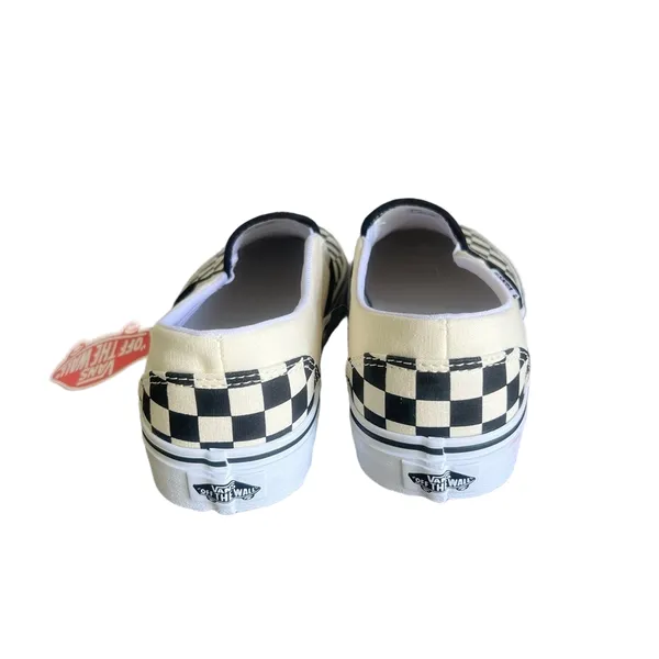 Vans NEW Women's Classic Checkerboard Slip On Shoe Size 9.5 #154 - Image 5