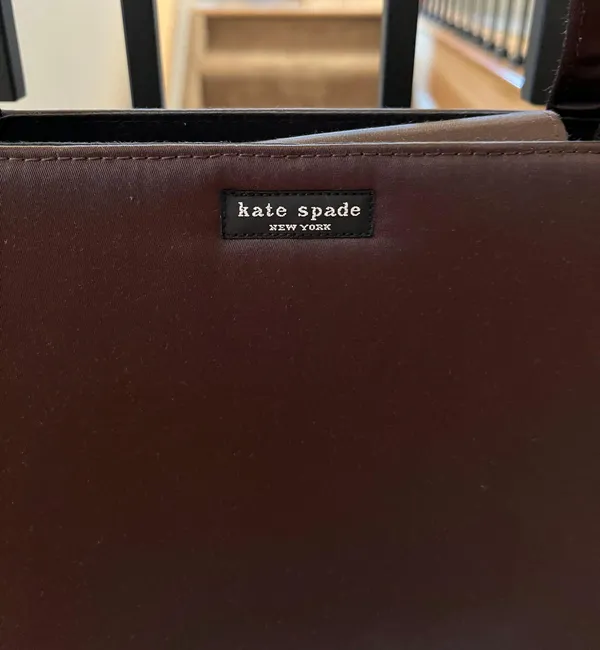 Kate Spade Brown Nylon Bag - Image 3