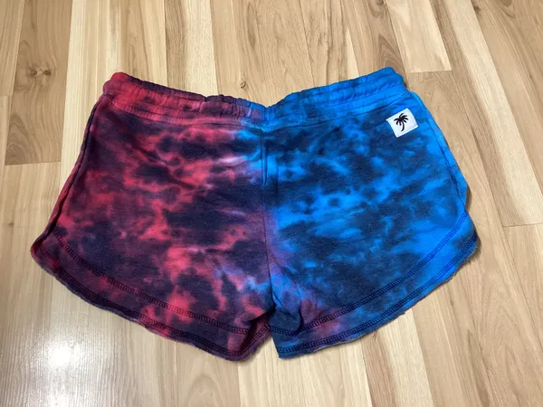 Red and Blue Six Flags Great America Shorts Size Large NWOT - Image 2