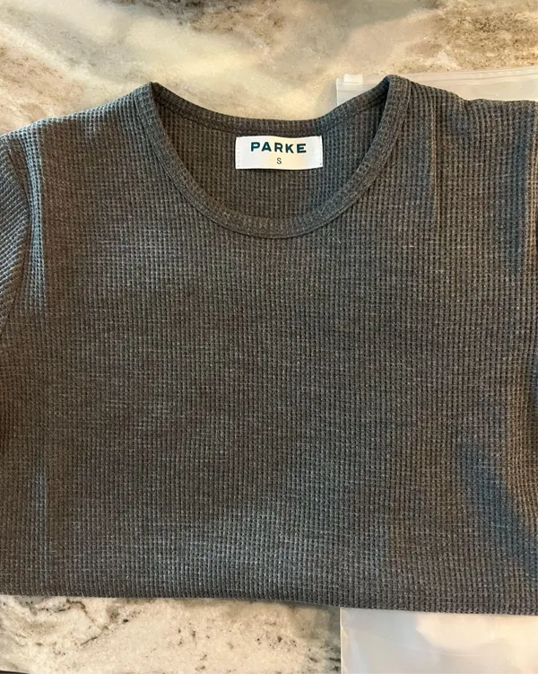 PARKE waffle tee  - Image 3