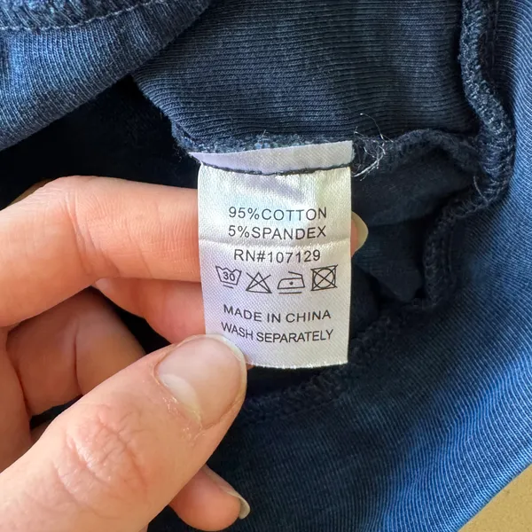 Jay Basics Faux Denim Zip Up Hoodie - Image 7