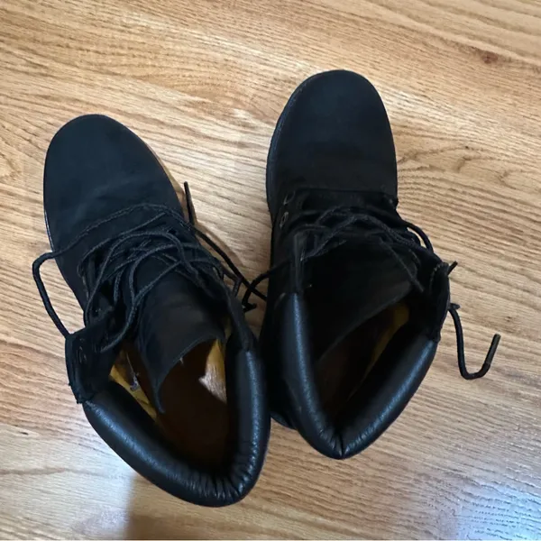 Timberland Black Women's Lace Up Boots - Image 12