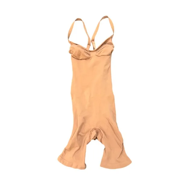 SKIMS Seamless Sculpt Mid Thigh Bodysuit - Ochre Size XS - Image 3