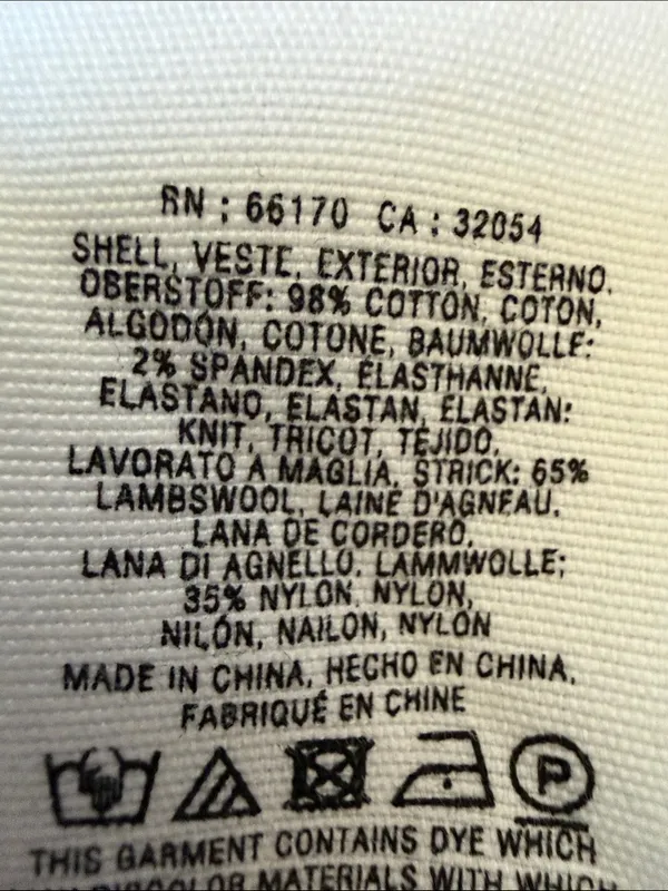 Anthropologie Pilcro and the Letterpress Denim Jacket Gray Knit Sweater Sleeves - Image 8