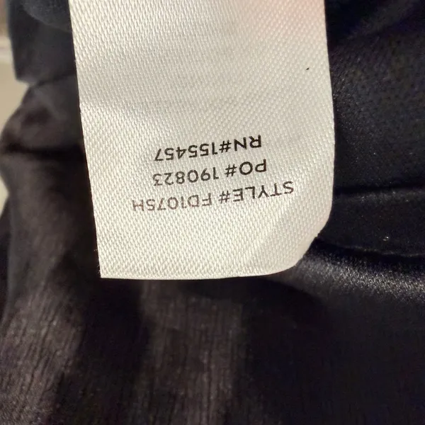 Lulus‎ Effervescent Aesthetic Black Tiered Ruffled Midi Dress XL Event Party - Image 11