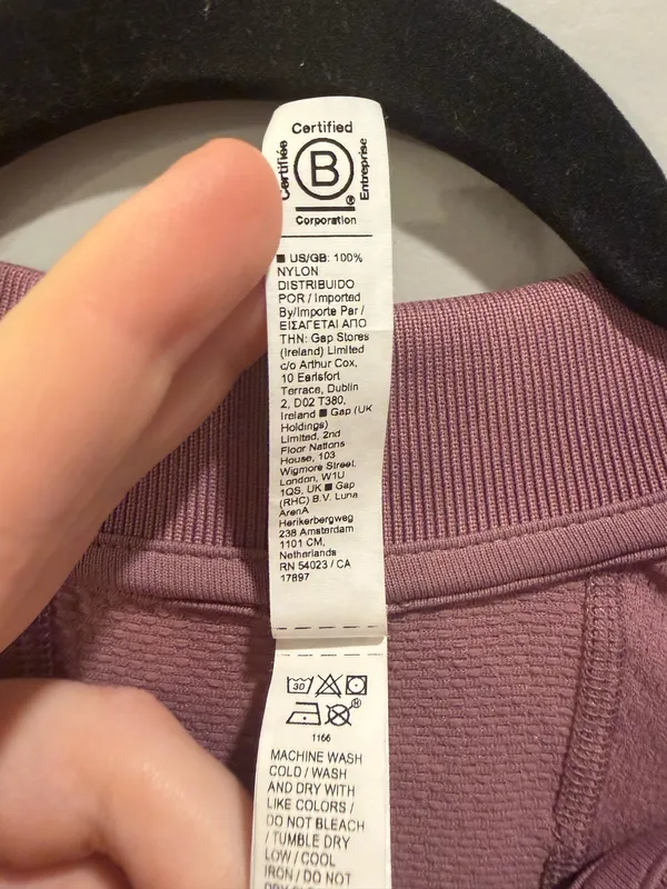 Athleta Momentum Seamless Polo Top Muave - Image 9