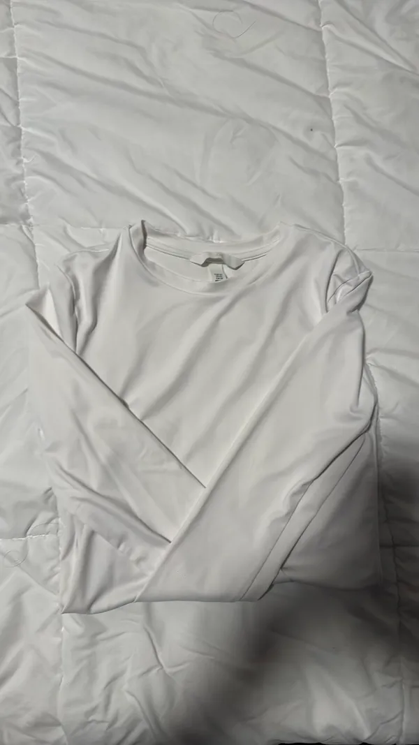 White H&M Top athletic - Image 2