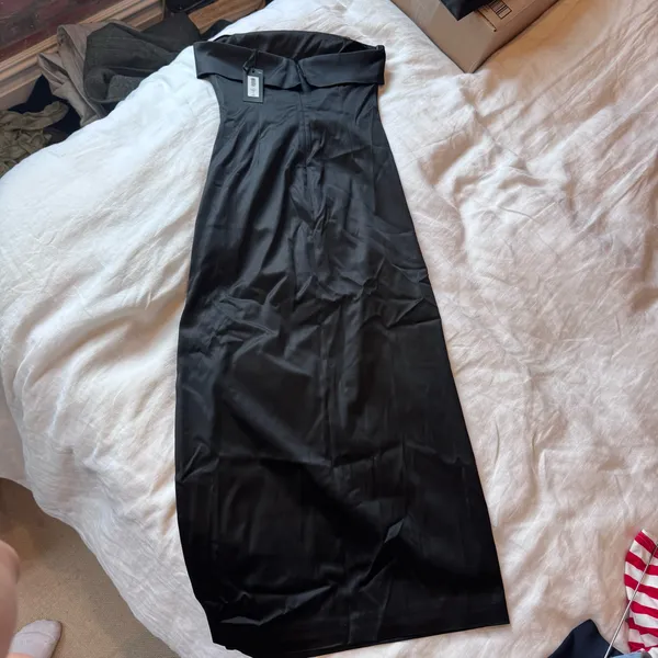 Exclusive Satin Dress - Image 9