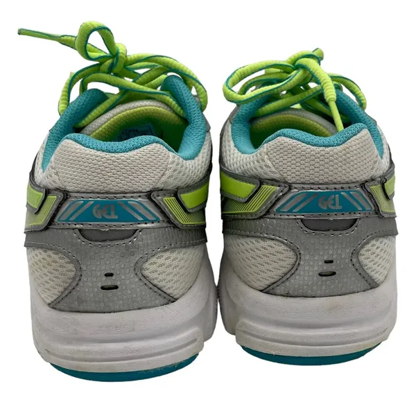 ASICS Gel-Contend 2 Women's Athletic Sneakers - White/Turquoise/Sharp Green - 7 - Image 6