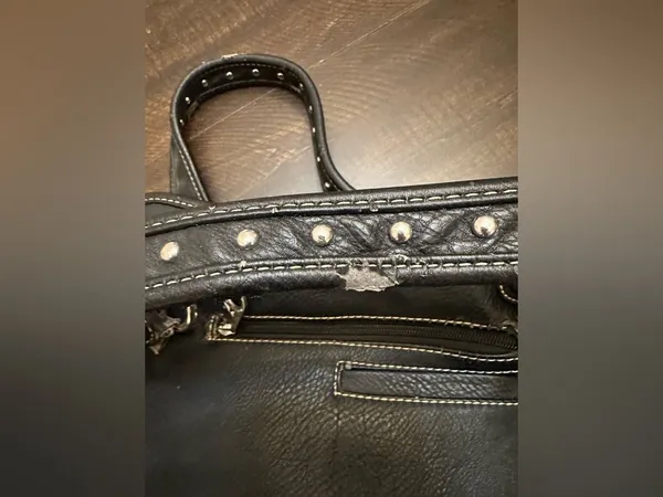 Montana West Y2K Distressed Studded Cross Purse - Image 7