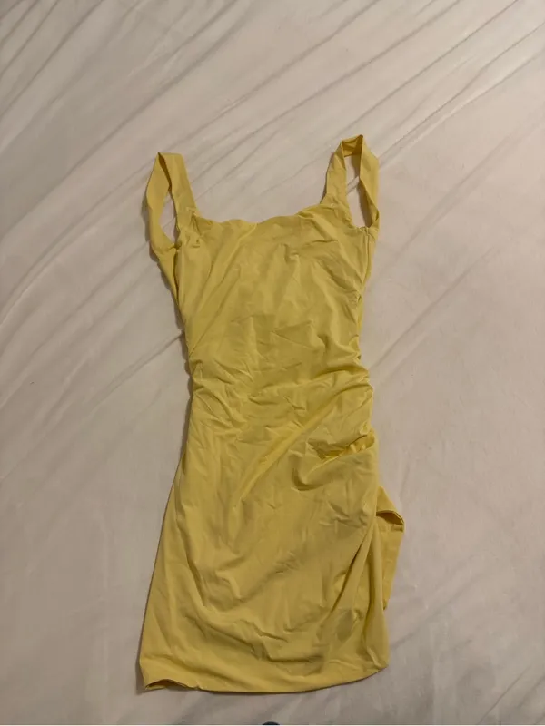 Princess Polly Yellow Bodycon Mini Dress - Women's - Image 2