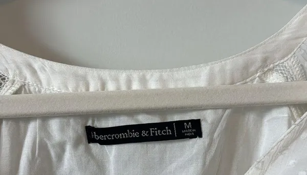 White Blouse Bodysuit — Abercrombie and Fitch - Image 6