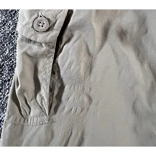 The North Face Womens Convertible Cargo Hiking Pants Sz 10 Beige Zip-Off Outdoor - Image 16