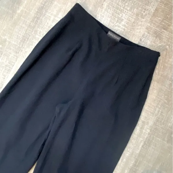 Banana Republic Italian Wool Slim Straight Pants 8 Dark Academia Quiet Luxury - Image 4