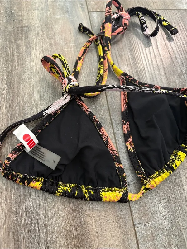 Solid & Stripe Ombré Palm bikini s/m - Image 8