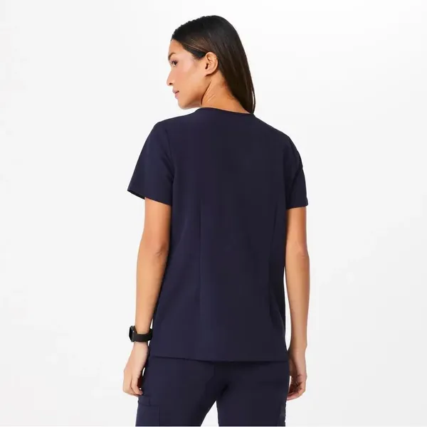 Figs Casma Three-Pocket Scrub Top Navy Blue Size XL - Image 2