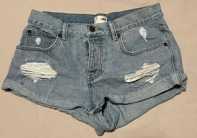 Amuse Society Jean Shorts - Image 5