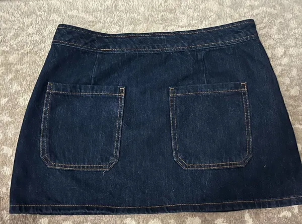 ZARA Denim Skirt Mini - Image 4